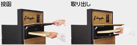 機能門柱FFポスト前入れ前出しﾀｲﾌﾟ